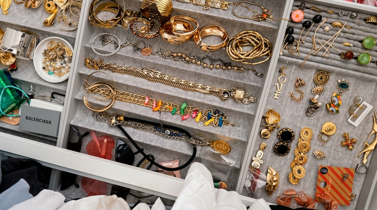 Abandoned jewelry
